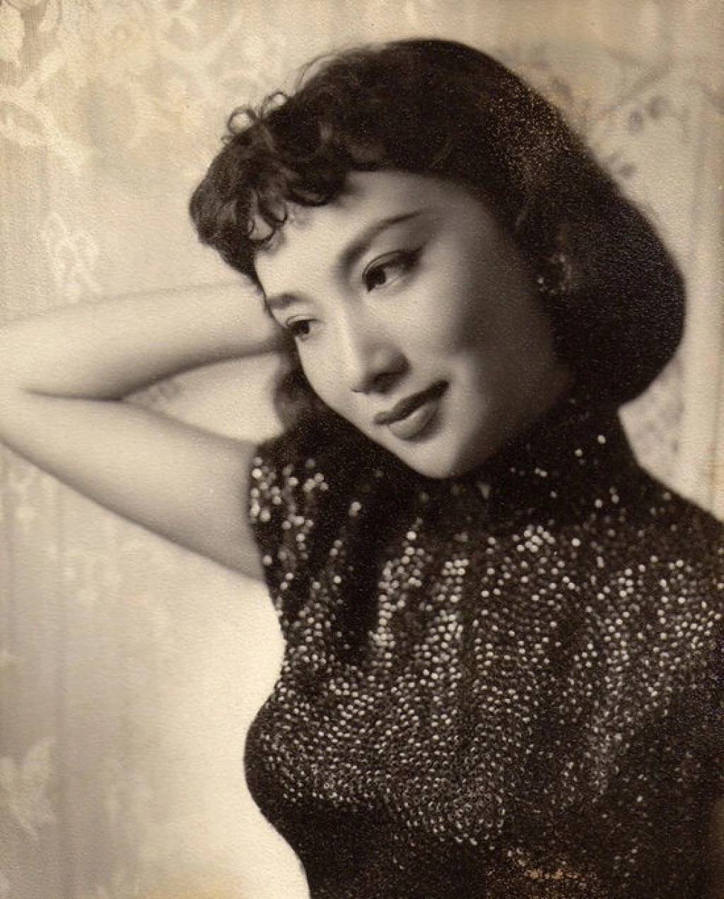 1950s,香港女星夏梦.