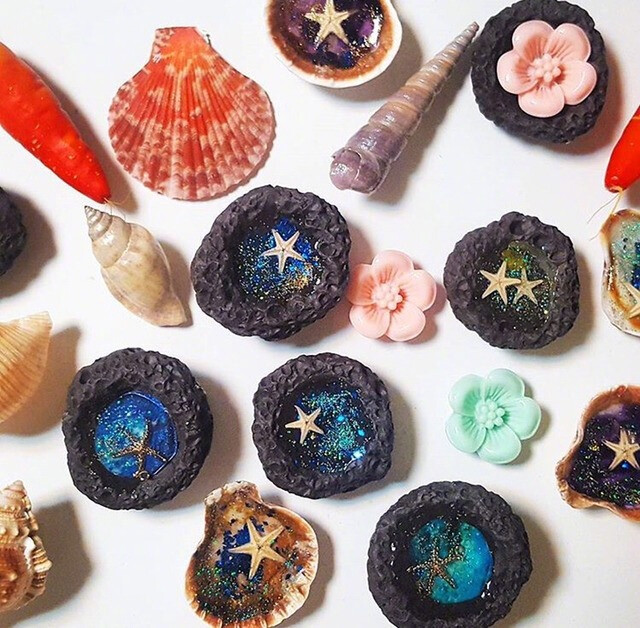 济州岛的旅行纪念品~~各种好看的蜡烛!有海…