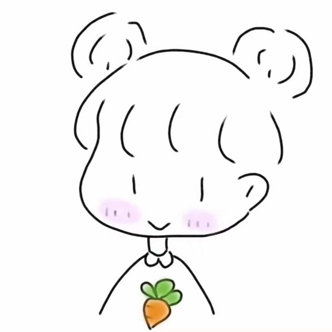 简笔画头像
