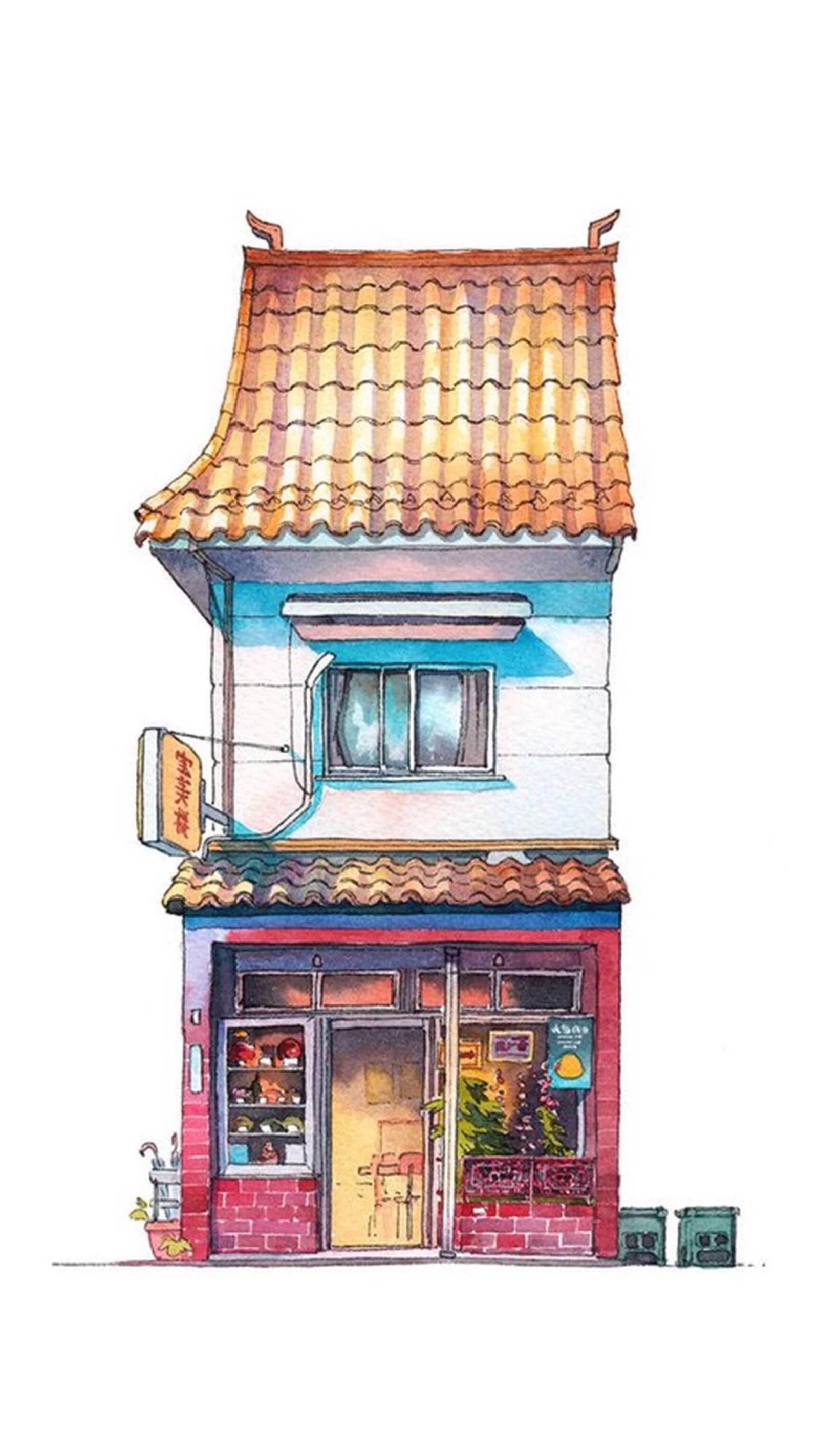 は蛋|手绘街边小店