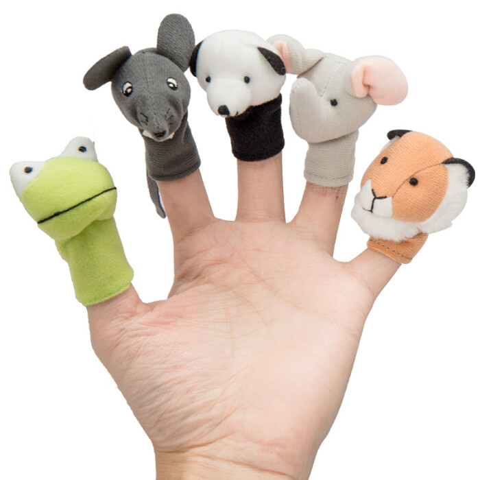 IKEA宜家迪塔迪尤尔指偶小动物手指玩偶安抚