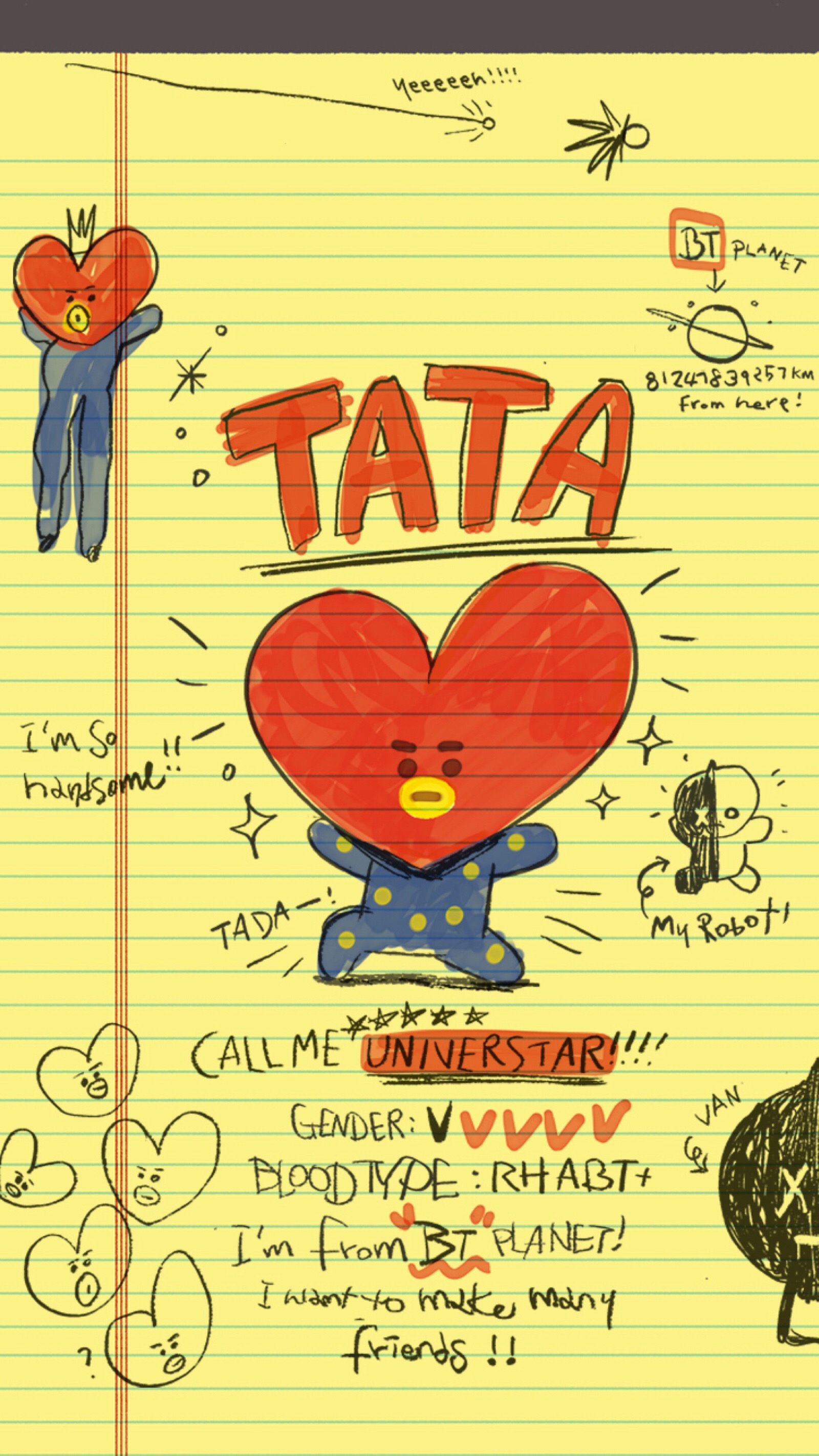 tata bt21 壁纸