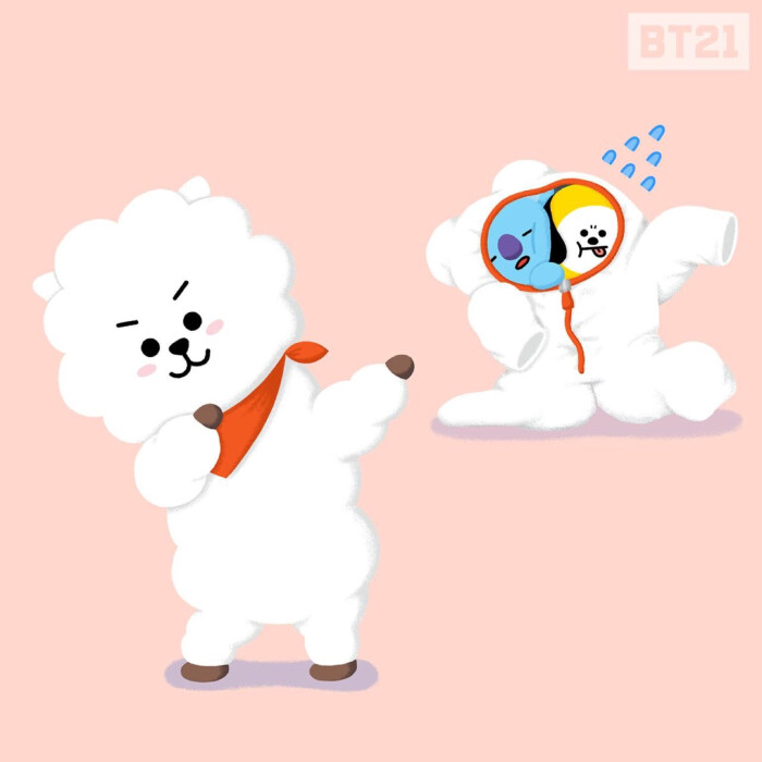 bt21 tata 壁纸