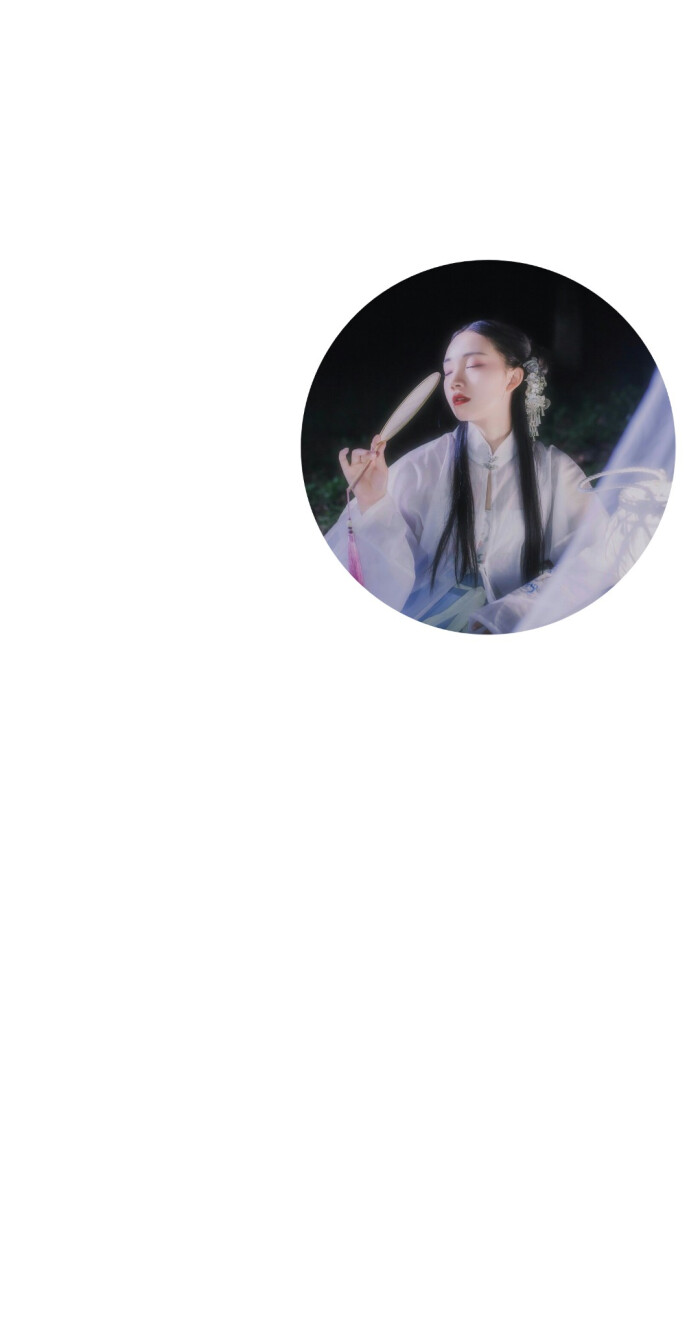 古风壁纸,纯白
