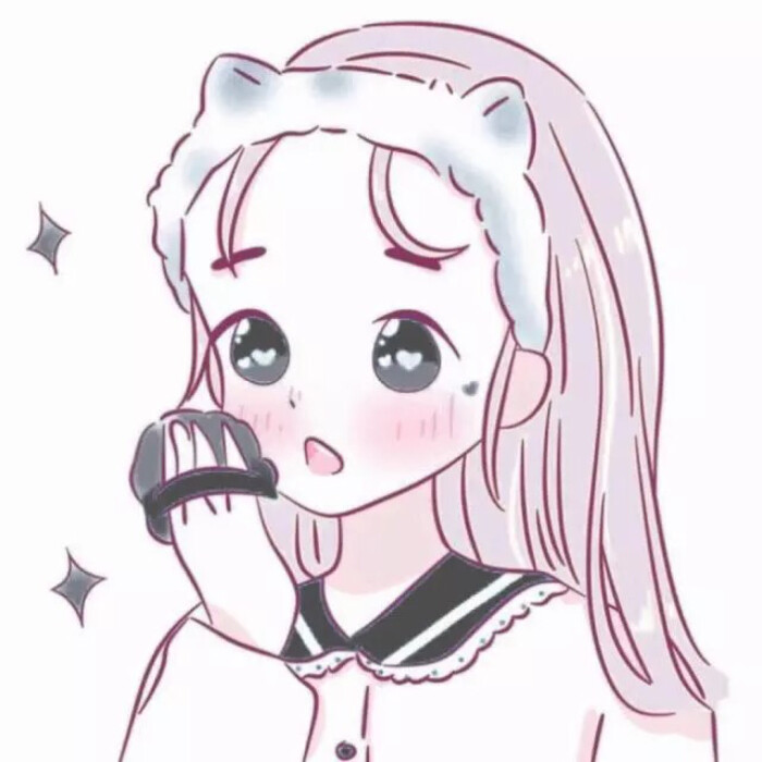 二次元#闺蜜头像-堆糖,美好生活研究所