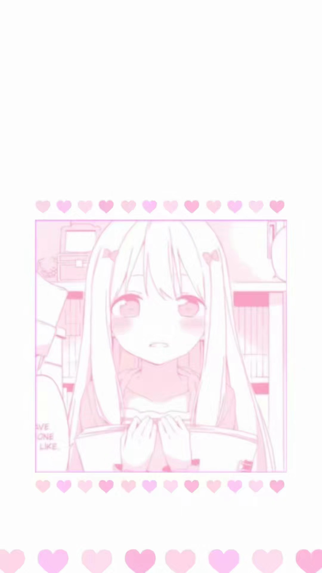 〖理奈奈〗二次动漫可爱粉色少女心壁纸