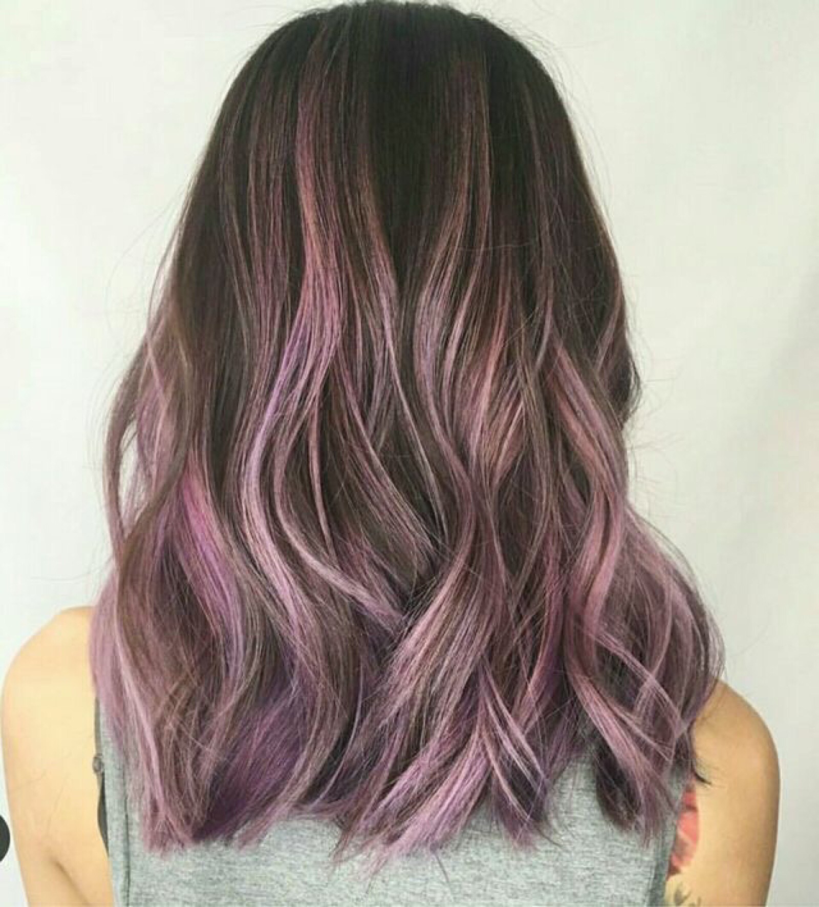 好色发丝 | 粉色系 染发 渐变挑染 ombre 法式挑染 balayage