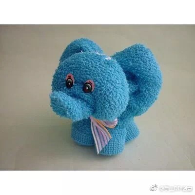 只会叠毛巾小熊就会的太少了,能叠的还多着呢!(教程下期)