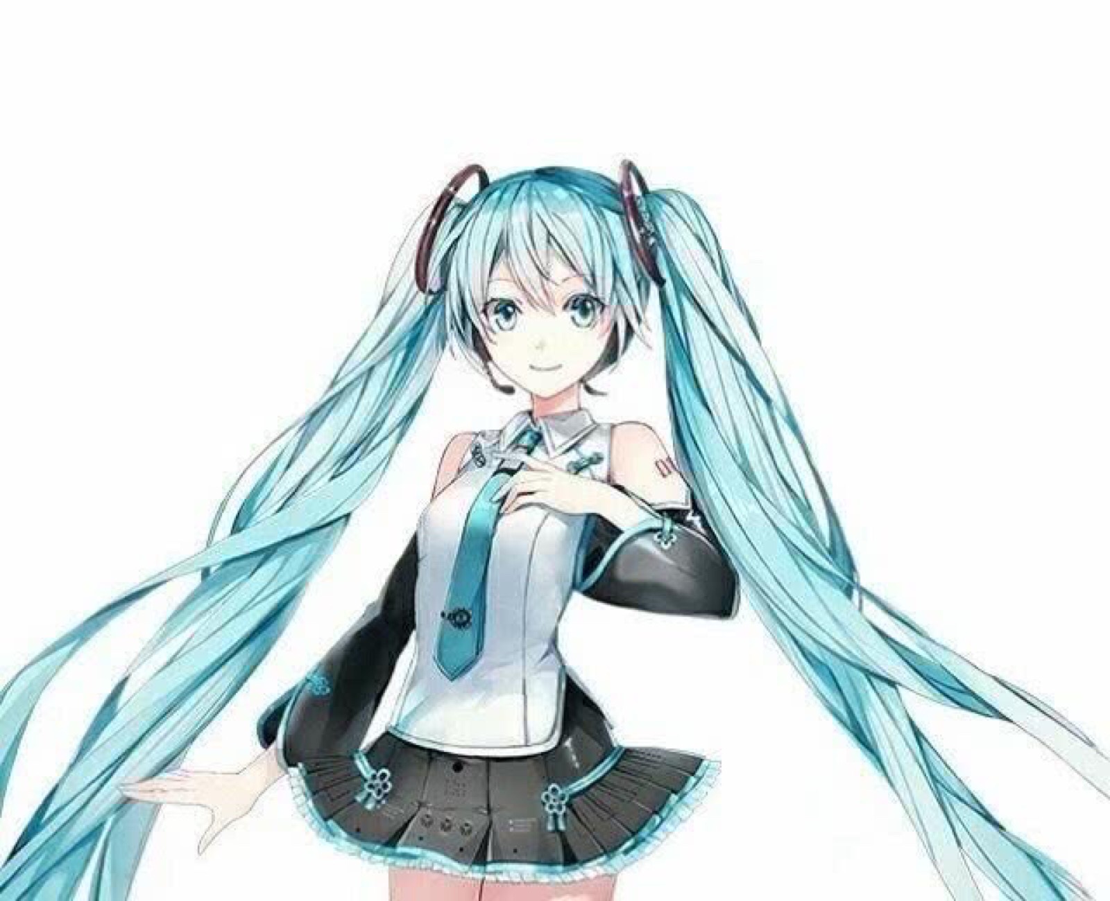 初音未来 miku 公主殿下 可爱 双马尾