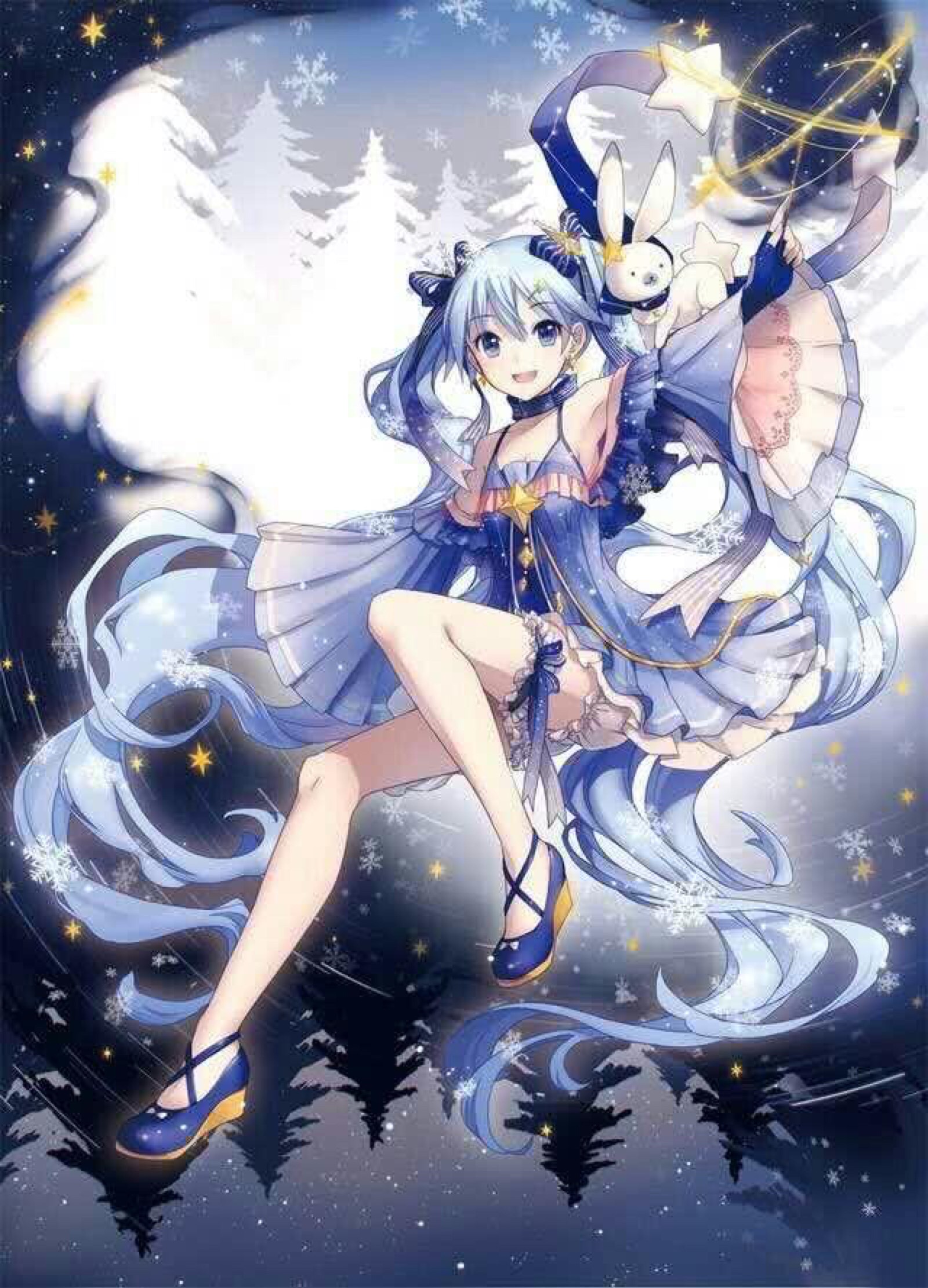 初音未来 miku 公主殿下 可爱 双马尾