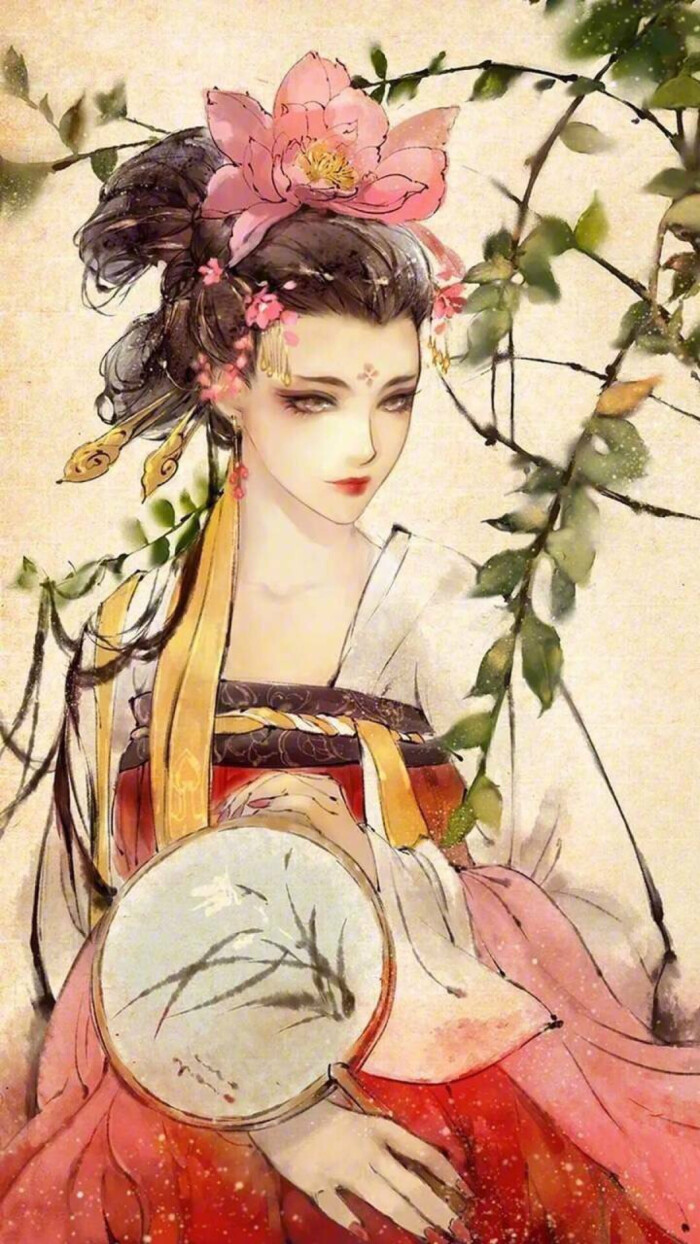 【虎斑收录】手绘,古风,水墨,人物,插画,封面,场景