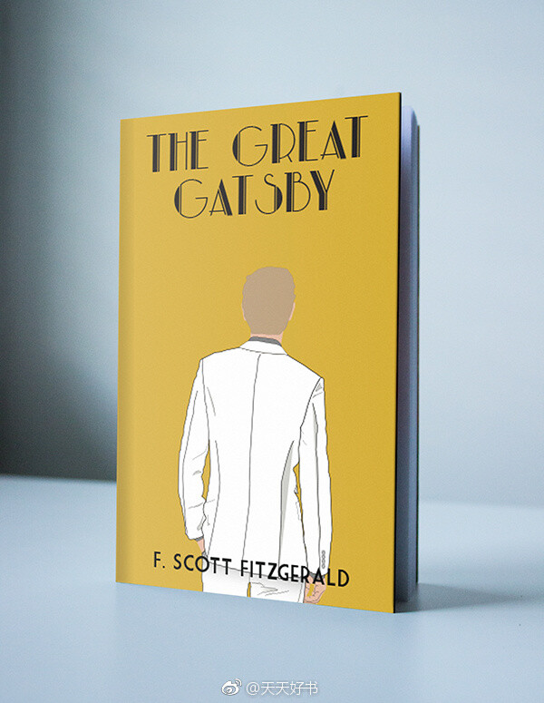 【书影】再发一组《了不起的盖茨比》的封面设计,你喜欢哪个?