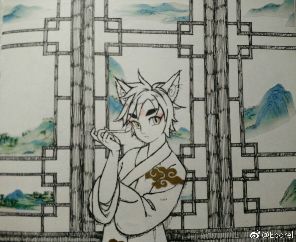 jing ju cat 京剧猫