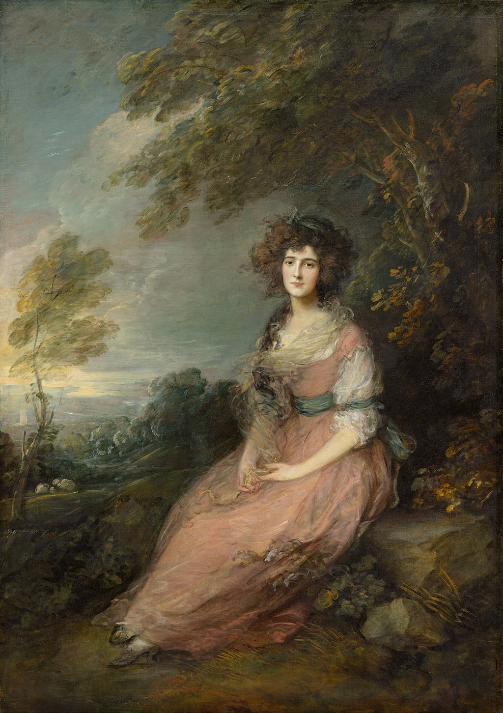 thomas gainsborough - mrs richard brinsley sheridan (1787)