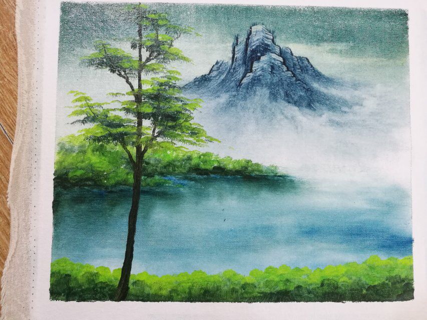 油画刀画