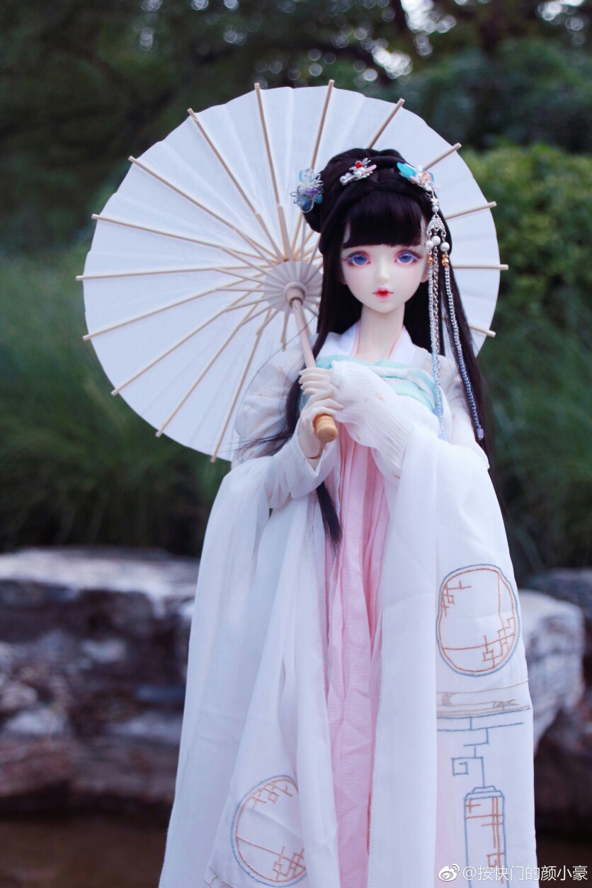 古风美人 sd娃娃 bjd 玩具 人偶 壁纸 萌物