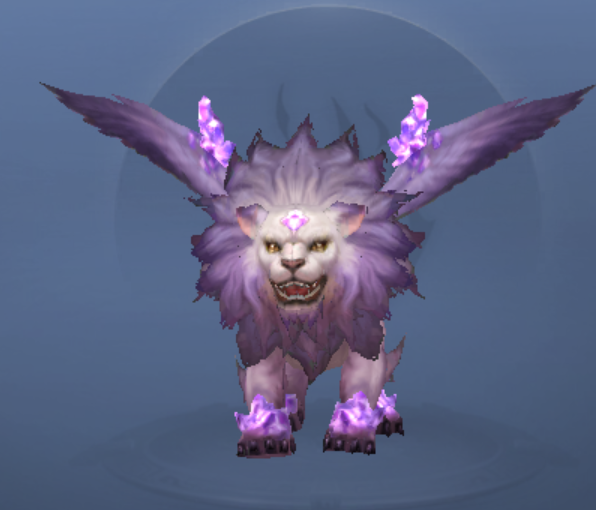 紫晶小翼狮