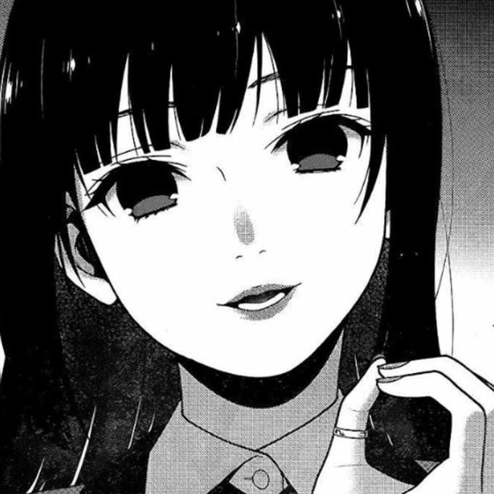 は蛋|黑白女漫头