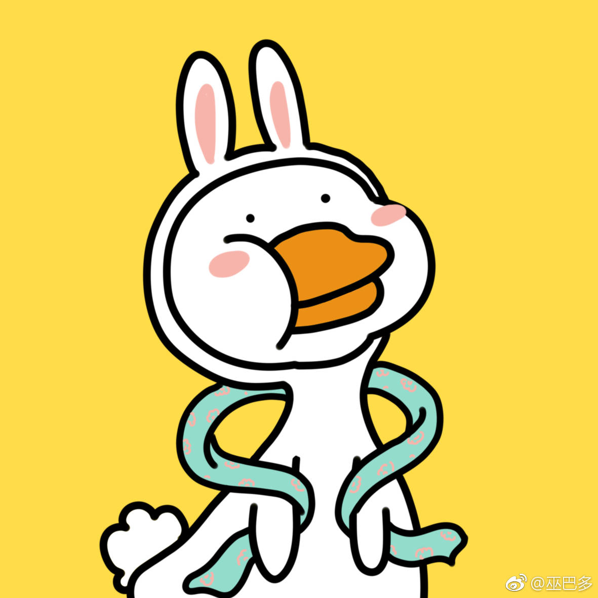 不鸭头像