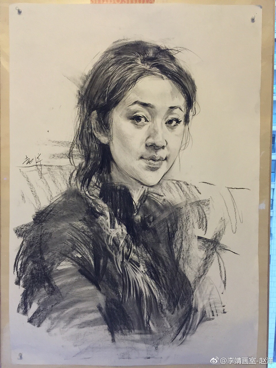 素描头像 赵洋
