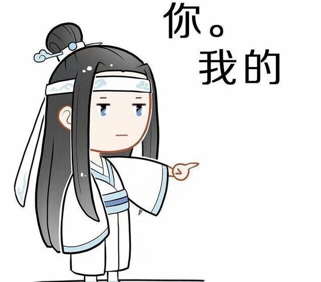 古风 头像 魔道祖师 蓝忘机表情包