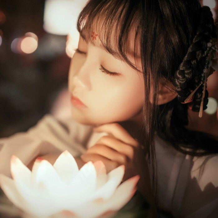 真人现代女生小清新头像