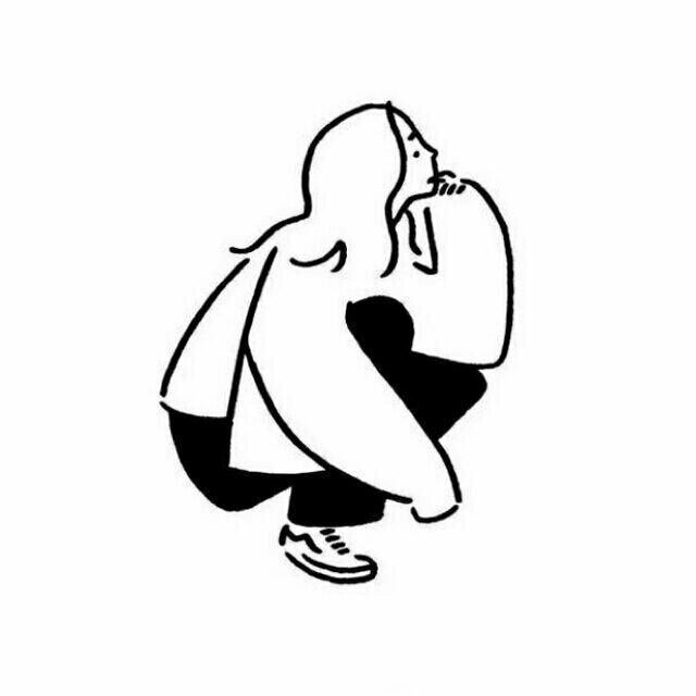 女生简笔头像.
