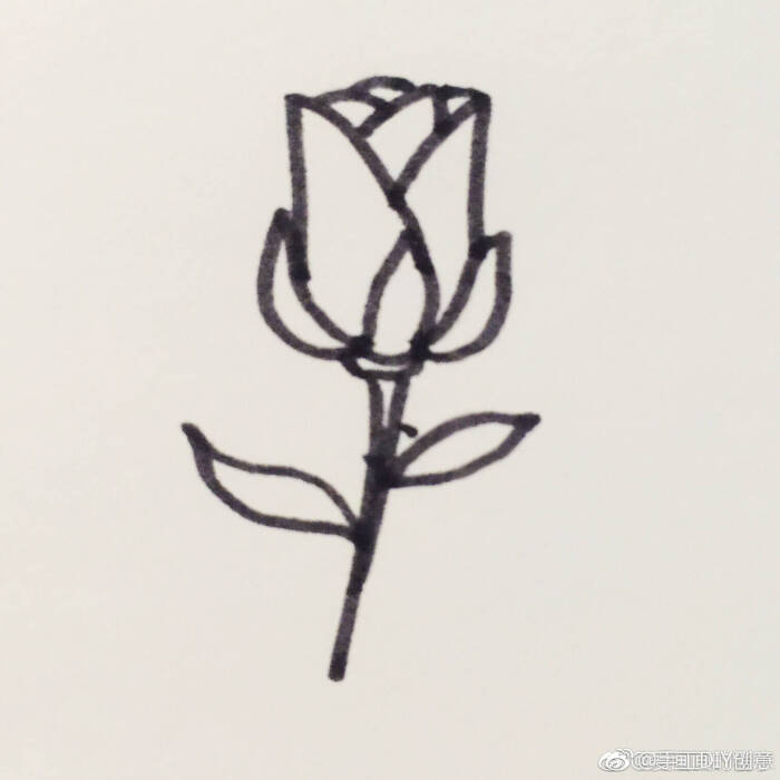 玫瑰花的多种画法,快来一下