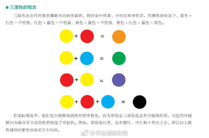 10月11日 10:42   关注  水彩教程 调色教程 三原色 评论 收藏