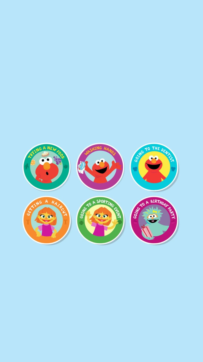 iphone 壁纸 芝麻街 sesame street