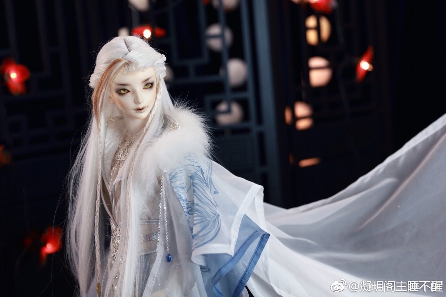 古风美男 sd娃娃 bjd 玩具 人偶 壁纸 萌物