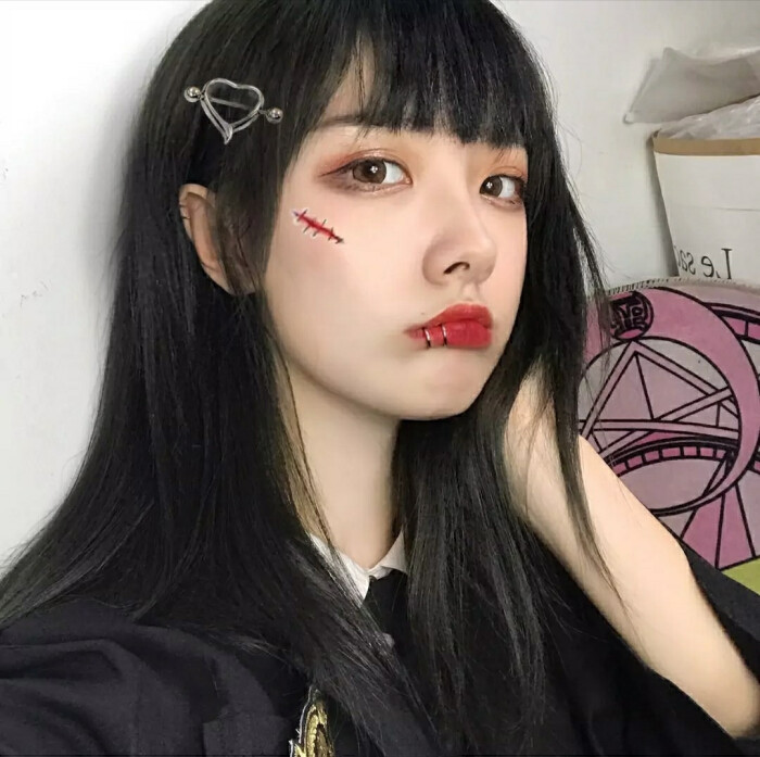 快手自截 女生头像 可爱 御姐