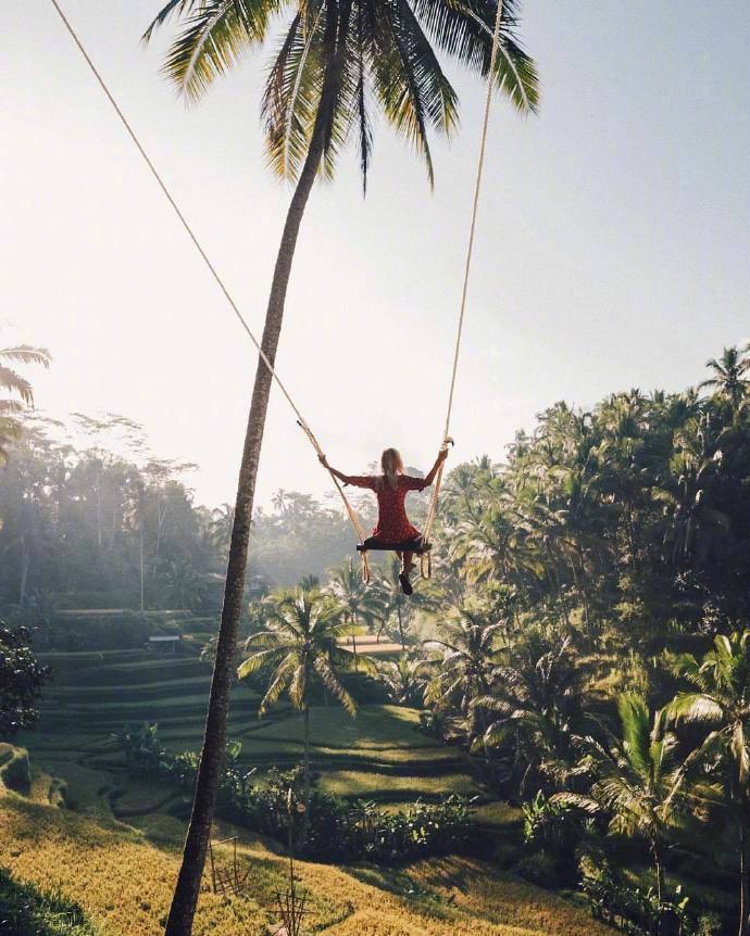 巴厘岛 bali swing 网红秋千!