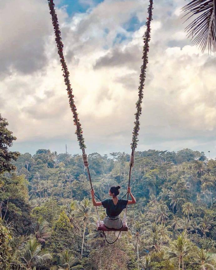 巴厘岛 bali swing 网红秋千!