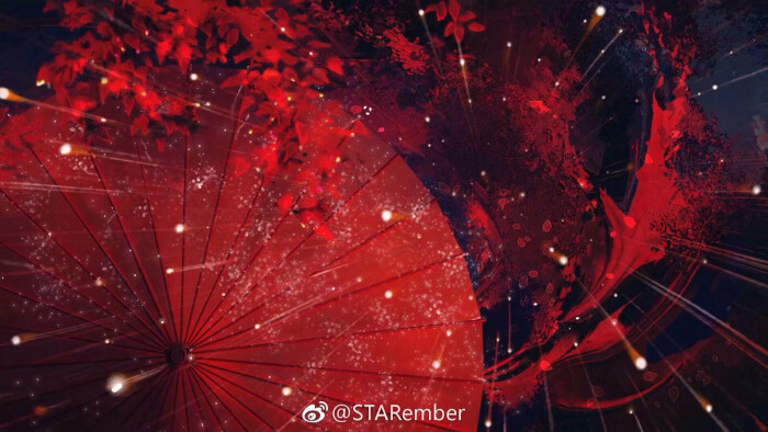 天官赐福 花怜红色系 crwb:starember