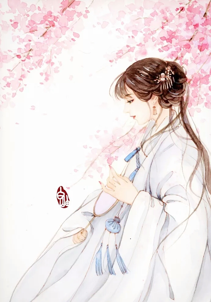 在她笔下的古风女子美到骨子里