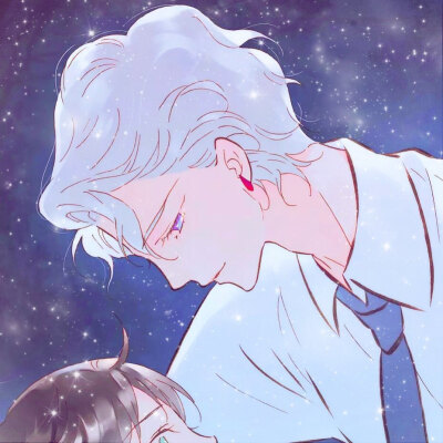自截 情侣头像来自漫画《宇宙琴未响》