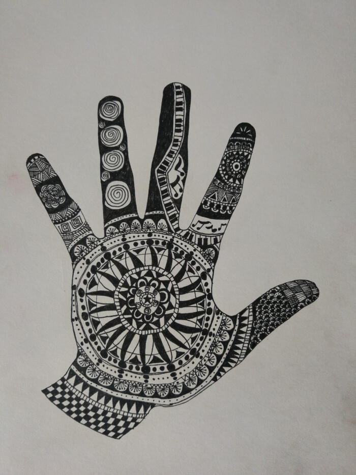 缠绕画,手
