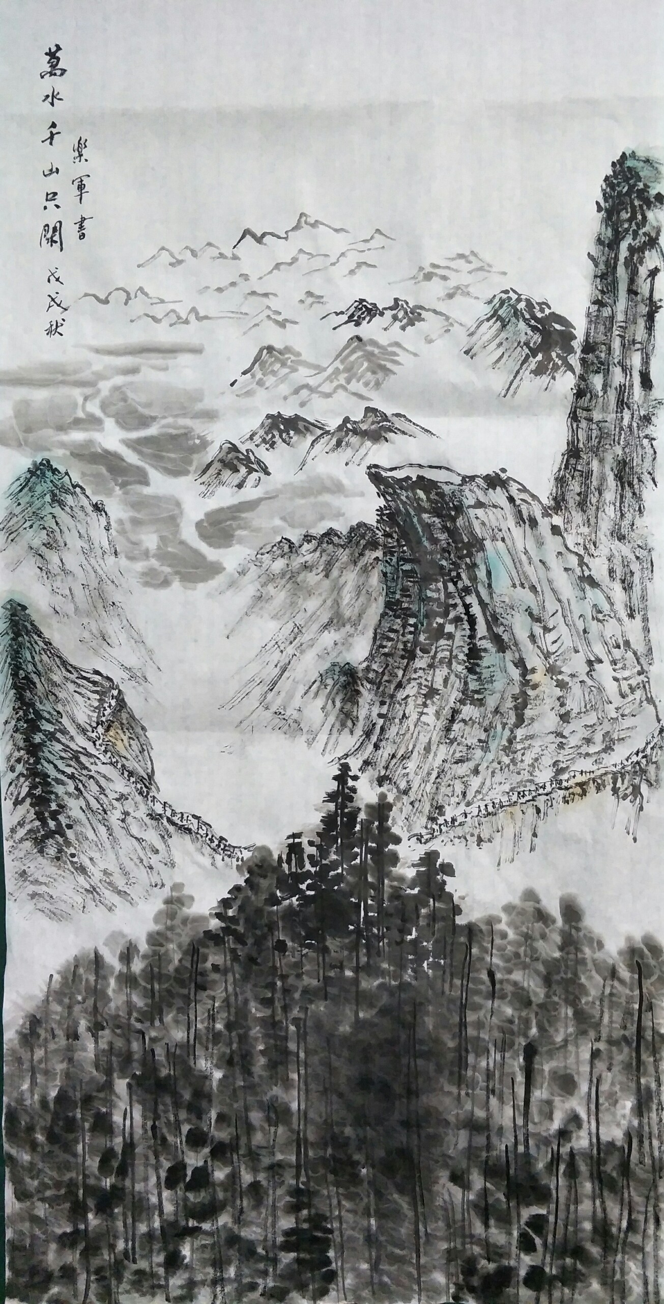 《万水千山只等闲》