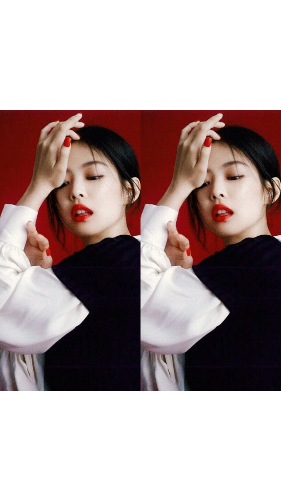 jennie金珍妮blackpink壁纸拼接可爱日常ins潮图自制girl crush美女白