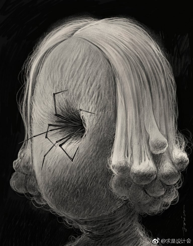 pawel jonca 富有深意的插画作品欣赏.#求是爱设计