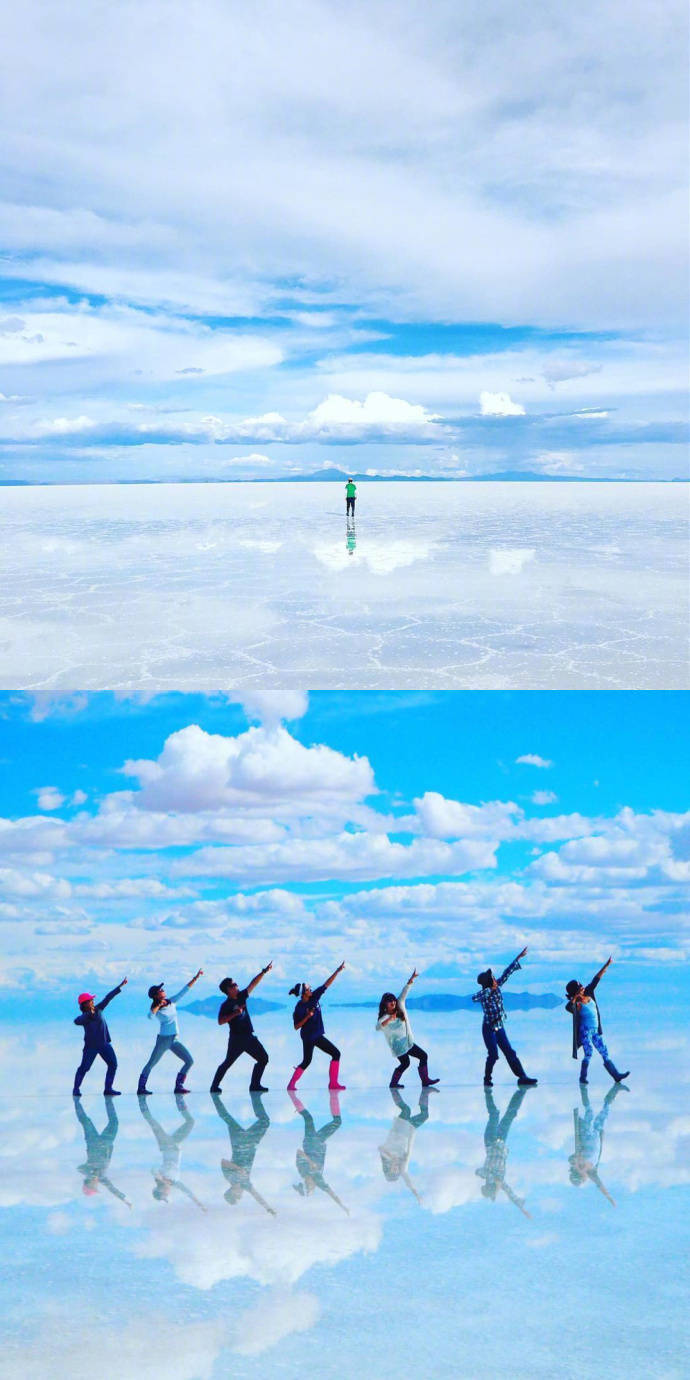 出现在无数日漫op,ed里的地方——天空之境 uyuni ,这是漫画师排着队