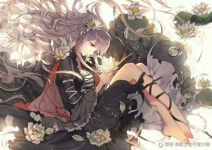 动漫图:(花海边境)*
