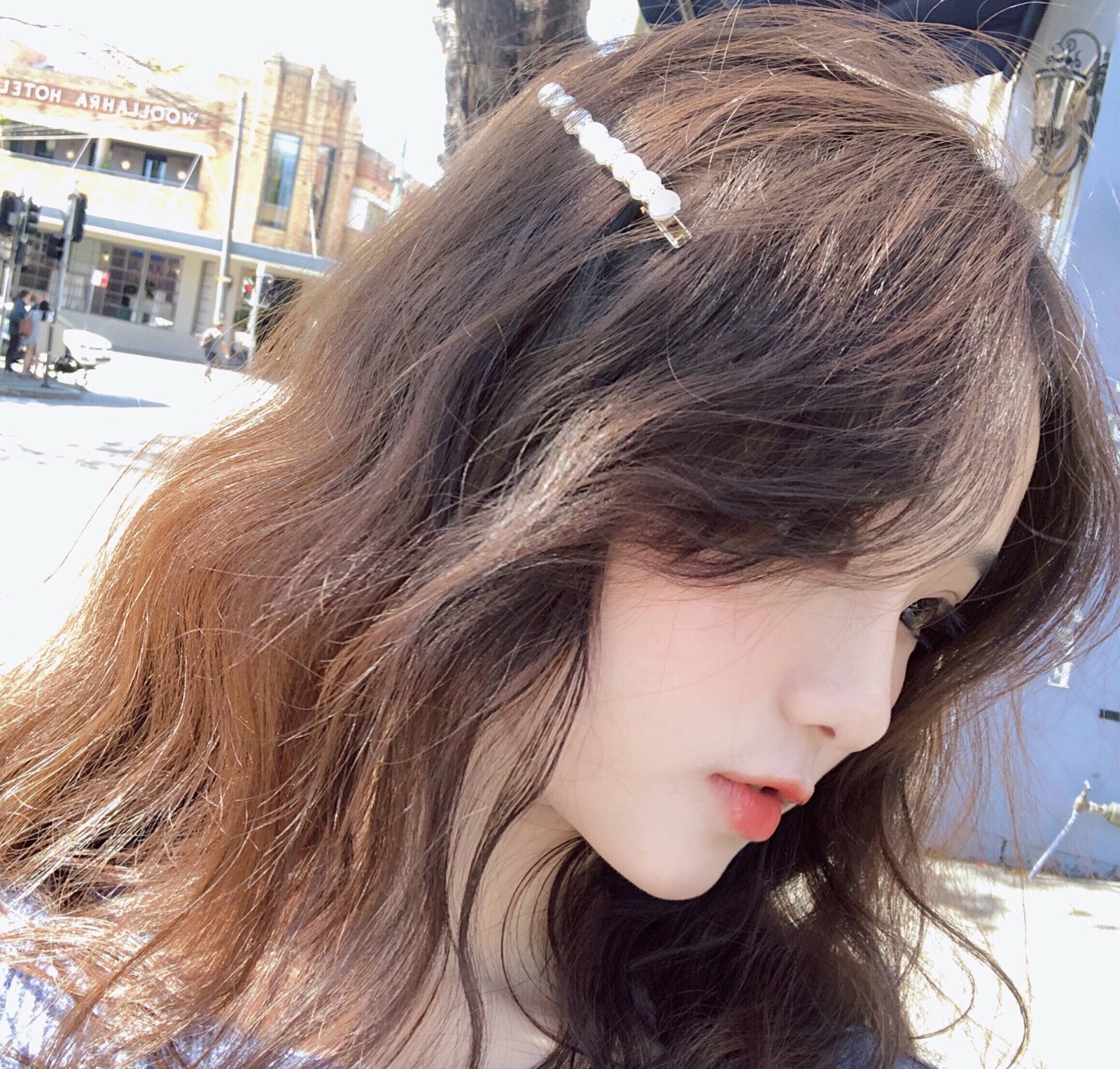 高清自截精致女头