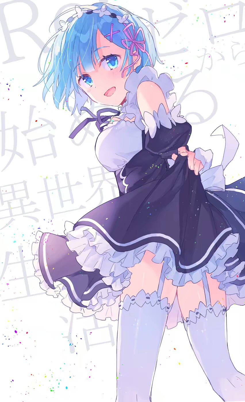 绘画 壁纸 头像蕾姆