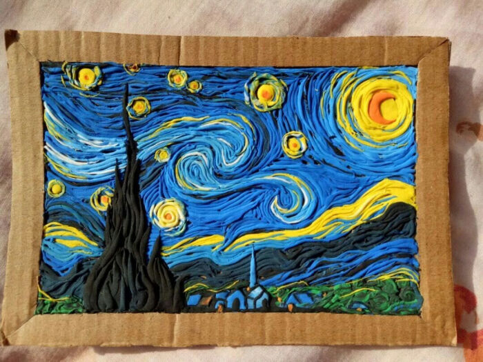 插画 卡通人物 水果 花卉 古铜效果 几米插画 火烈鸟 名画 夜空 星空