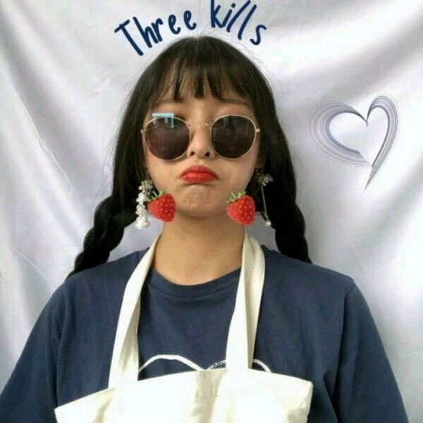 可爱-清新-每日一丧-ins风 女生头像