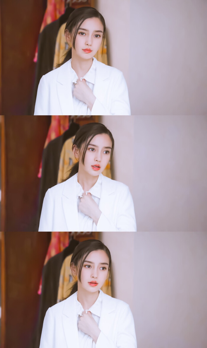 angelababy杨颖《创业时代》那蓝 cr:wb 深情眷美人