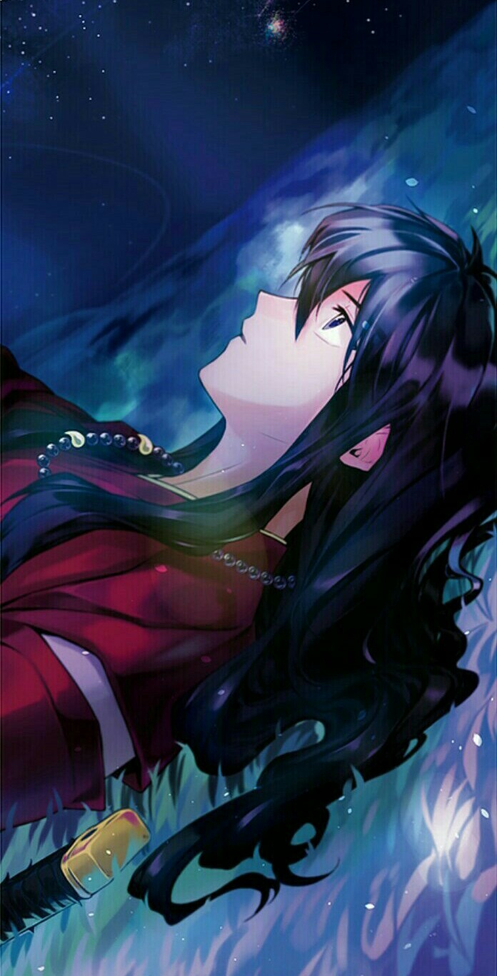 【犬夜叉】新月之夜,黑发黑眸.