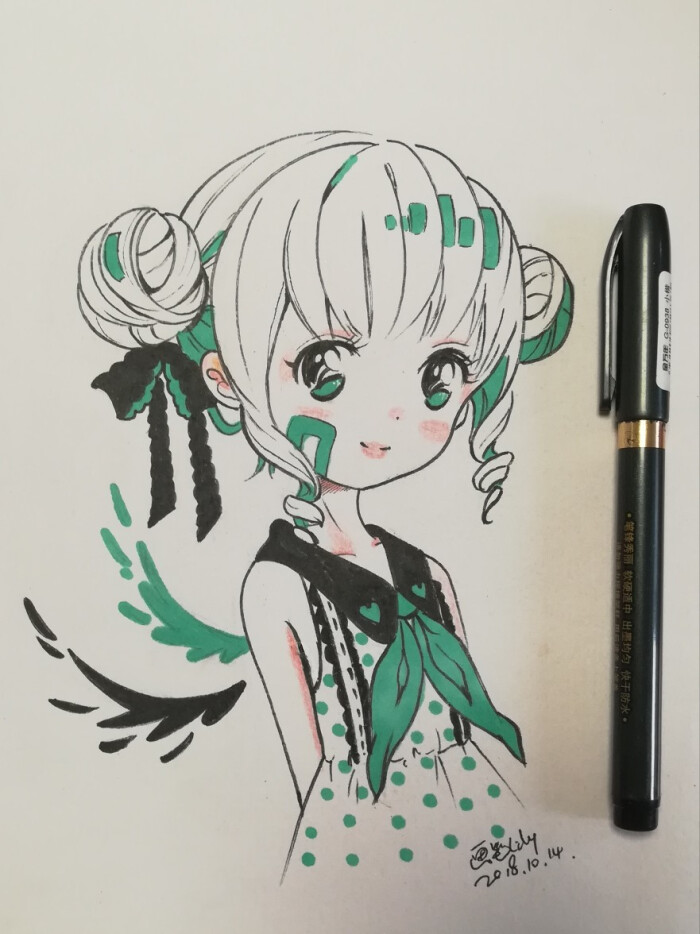 吴老师范画